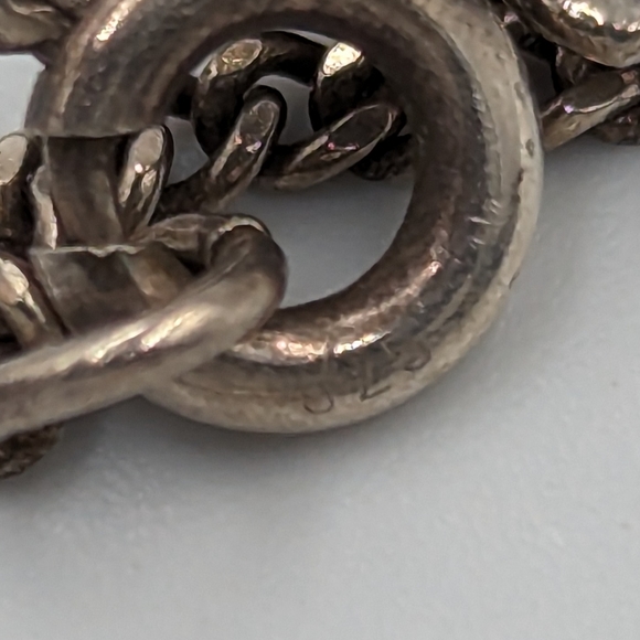 Beautiful Elegant Two tone BALTIC Amber Sterling Silver Dangles Necklace 16" lng - Picture 10 of 13